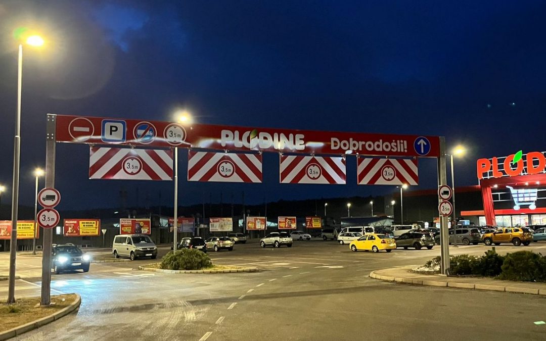 Visinska barijera za parking